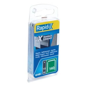 Rapid Flatwire Staple Stainless Steel 